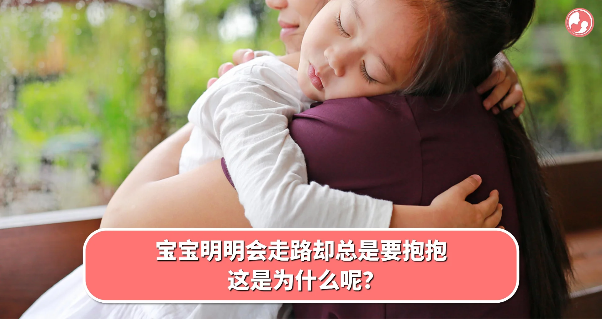 【抱宝宝篇】宝宝明明会走路却总是要抱抱,这是为什么呢?