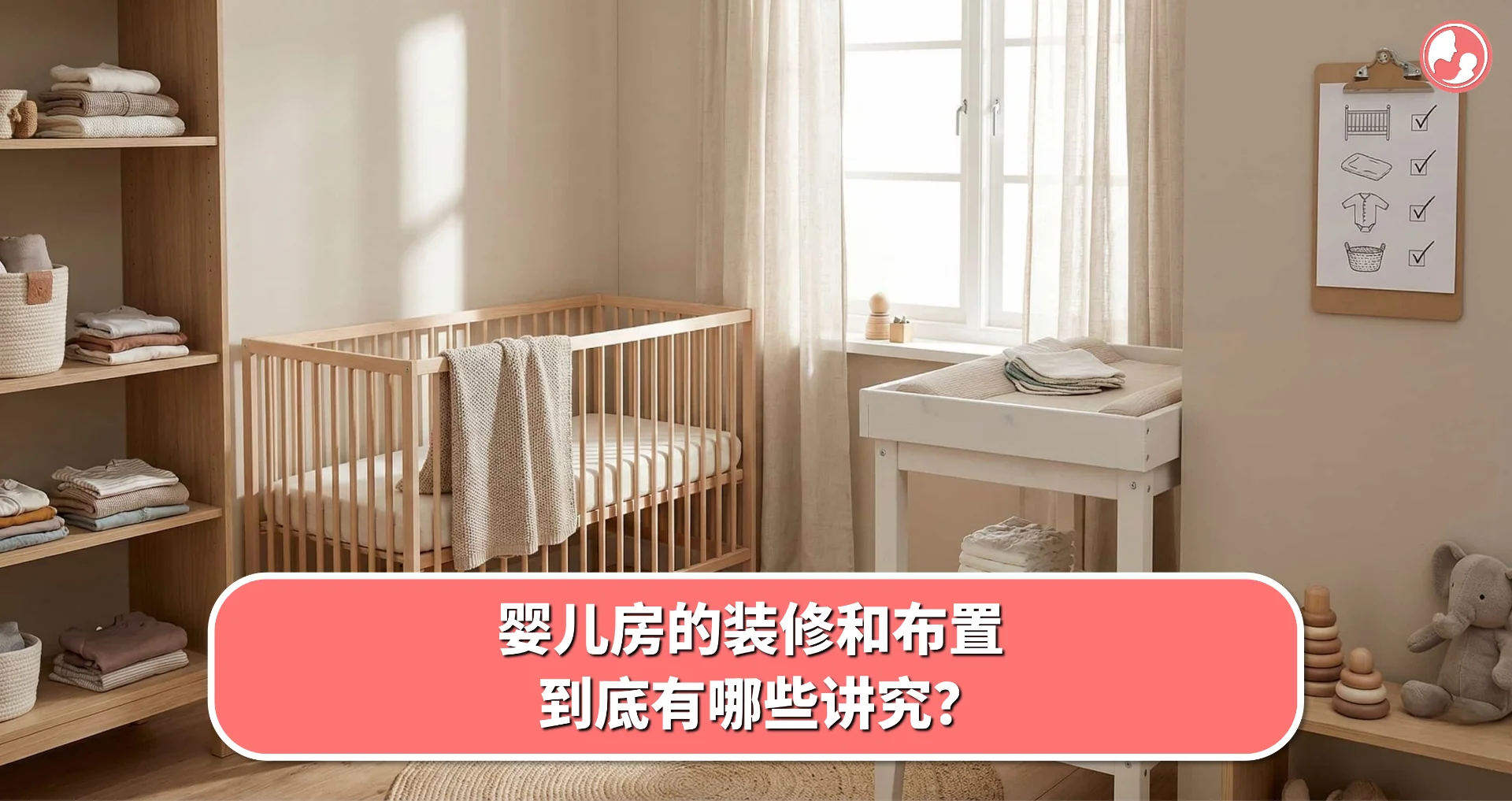 【独立分房】婴儿房的装修和布置,到底有哪些讲究?
